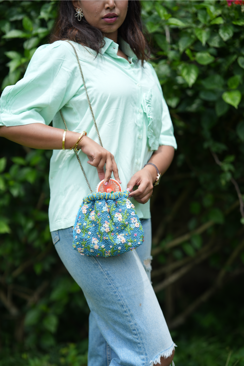 Blue Garden Sling