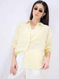 Yellow Stripe Shirt