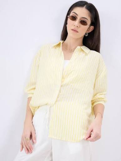 Yellow Stripe Shirt